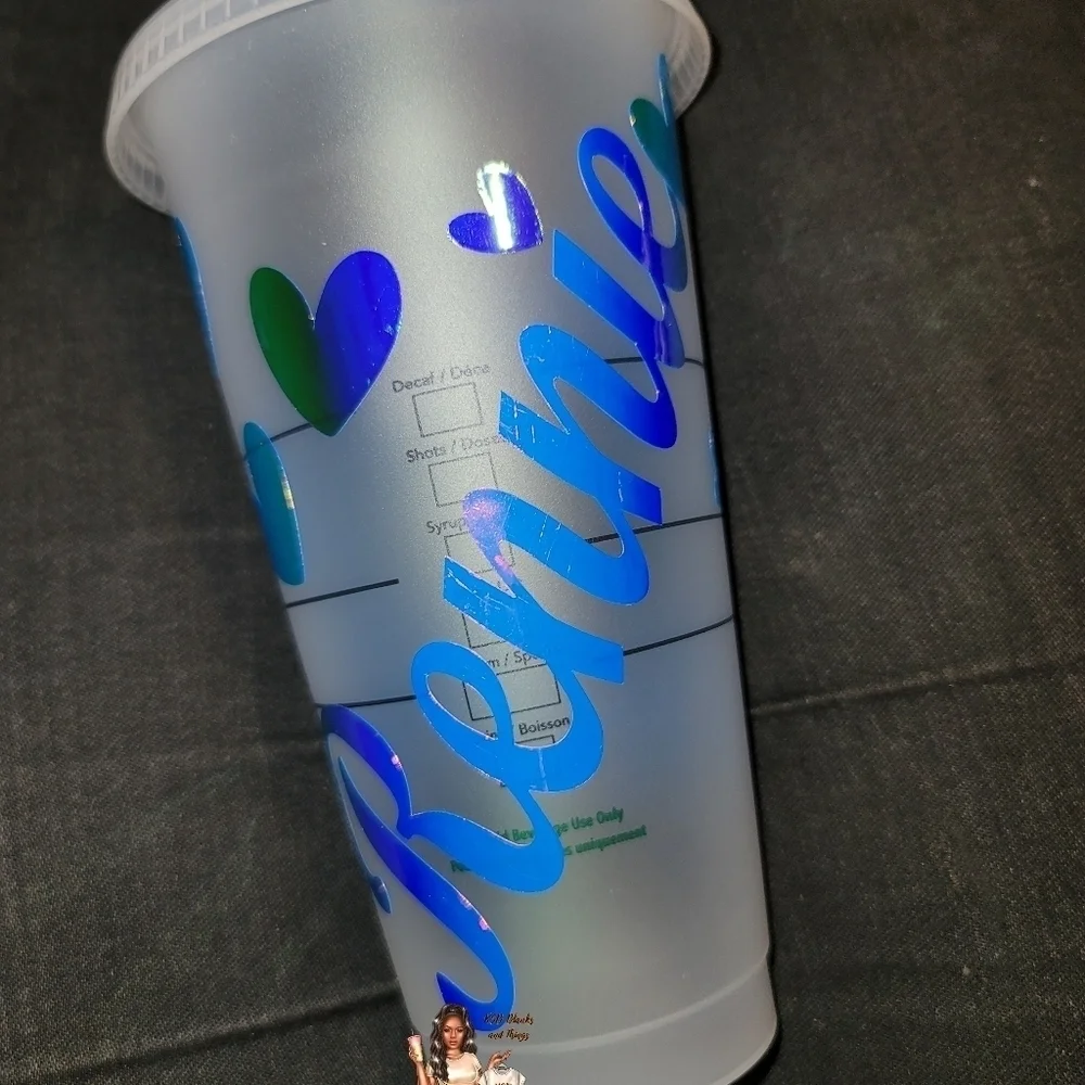 Custom Sunshine and Butterflies Starbucks‎ Cold Cup